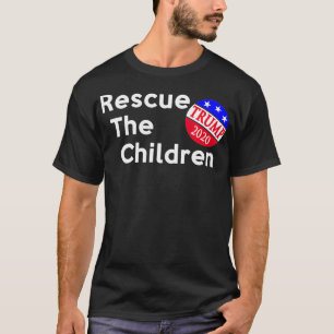 Camiseta Rescue The Children Trump 2020 Presidential Electi