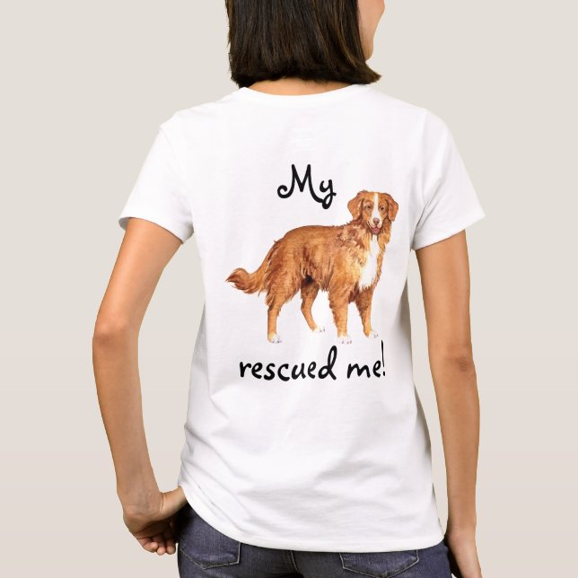 Camiseta Rescue Toller (Reverso)