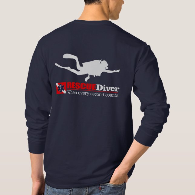 Camiseta RESCUEDiver (Reverso)