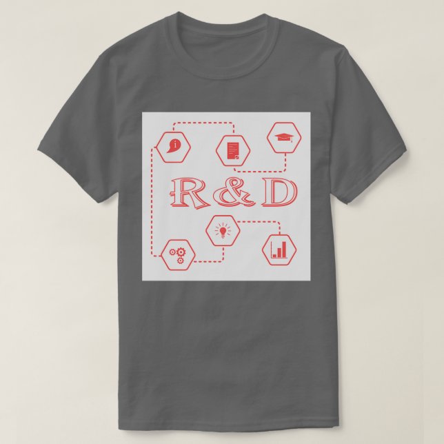 Camiseta Research and development concept 1 (Diseño del anverso)