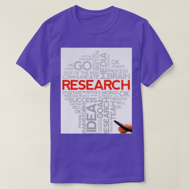 Camiseta Research Classic TShirt (Diseño del anverso)
