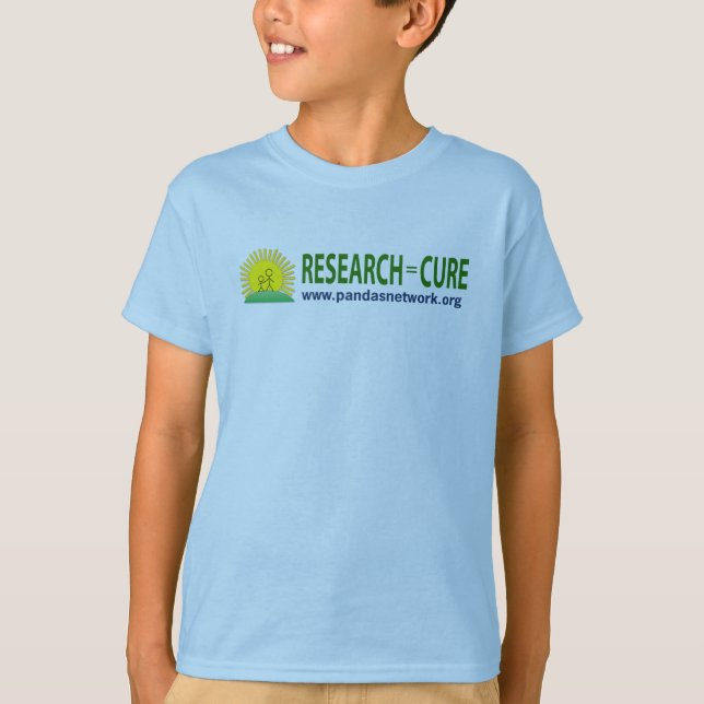 Camiseta Research = Cure T-shirt Child (Anverso)