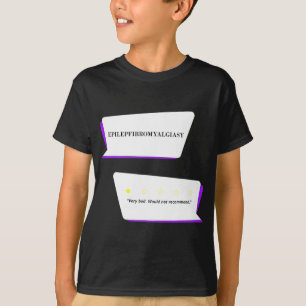 Camiseta Reseña Muy Mala. No Recomendaría.