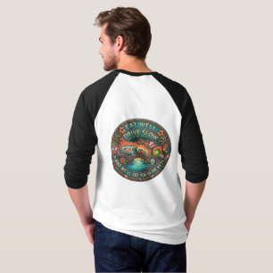 Camiseta Reseñando viajes por la antigua carretera Overseas
