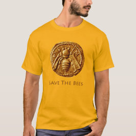Camiseta Reserva ANTIGUA de la MONEDA de la ABEJA de la
