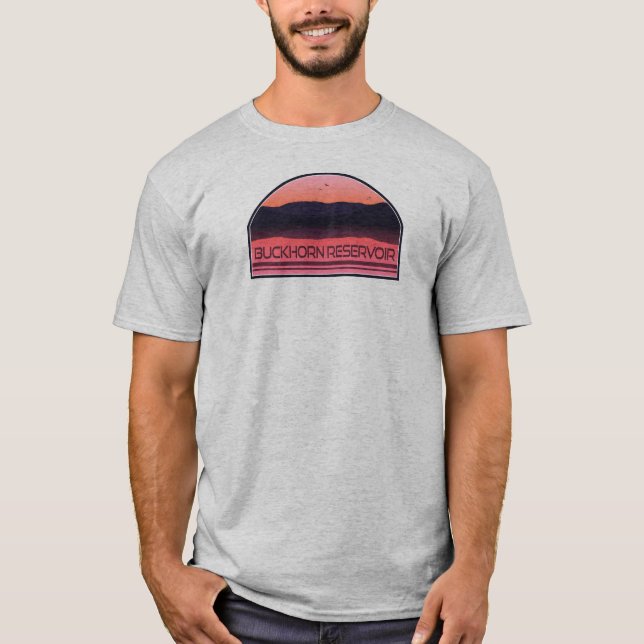 Camiseta Reserva de Buckhorn North Carolina Red Sunrise (Anverso)