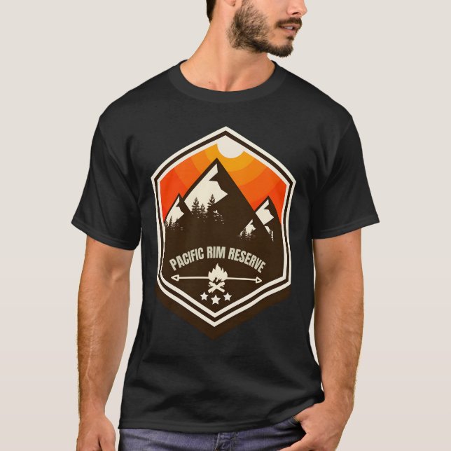 Camiseta Reserva de la cuenca del Pacífico � espíritu de Au (Anverso)