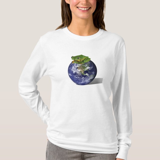 Camiseta Reserva de la rana el mundo (Anverso)