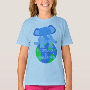 Camiseta reserva del elefante la tierra
