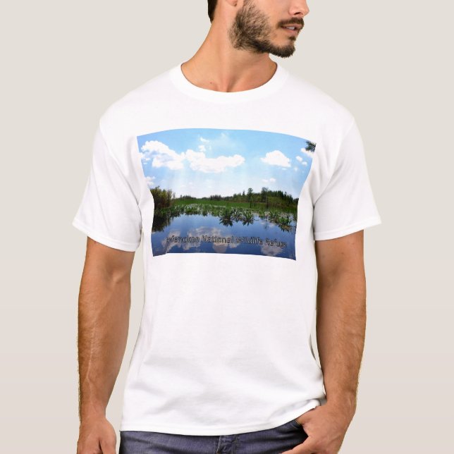 Camiseta Reserva del nacional de Okefenokee (Anverso)