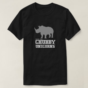 Camiseta Reserva divertida el unicornio rechoncho del