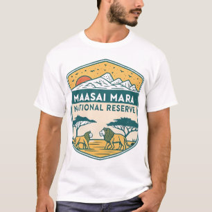 Camiseta Reserva Nacional Masai Mara (Kenia)