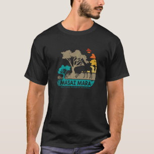 Camiseta Reserva nacional Masai Mara Safari Kenya Serengeti