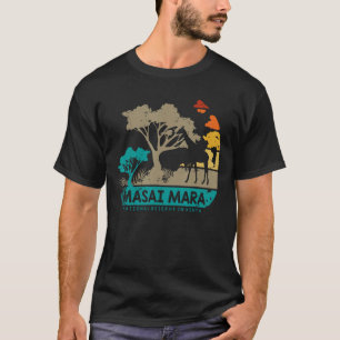 Camiseta Reserva nacional Masai Mara Safari Kenya Serengeti
