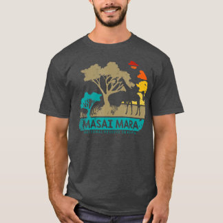 Camiseta Reserva nacional Masai Mara Safari Kenya Serengeti