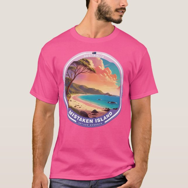 Camiseta Reserva natural de la isla de Mistaken Australia (Anverso)