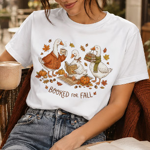 Camiseta Reservado para el amante de los libros de ganso de