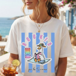 Camiseta Reservado para el verano Pato Lector de Libros Ama