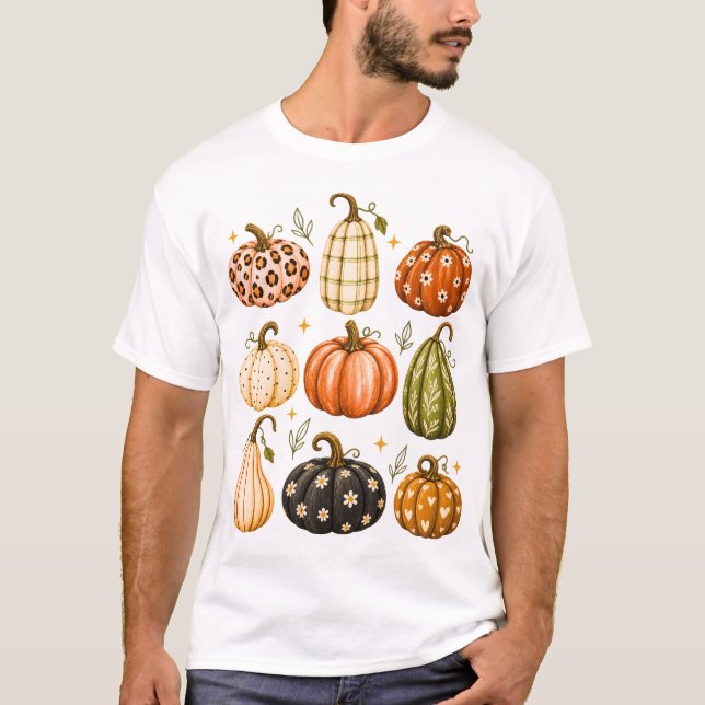 Camiseta Reservado para Otoño  | Amante de Libros de Otoño  (Anverso)