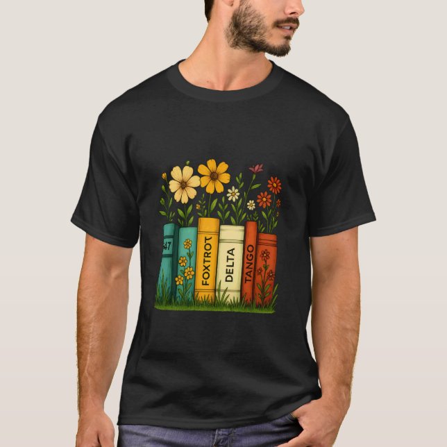 Camiseta Reservar Flor 8647 Foxtrots Deltas Tangos (Anverso)