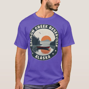 Camiseta Reservorio Salmon Creek Alaska Sunset TShirt
