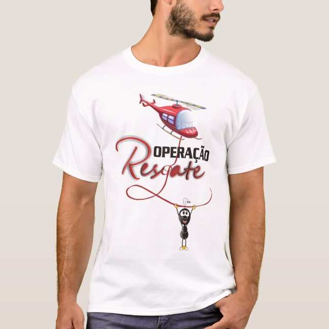 Camiseta resgate (Anverso)
