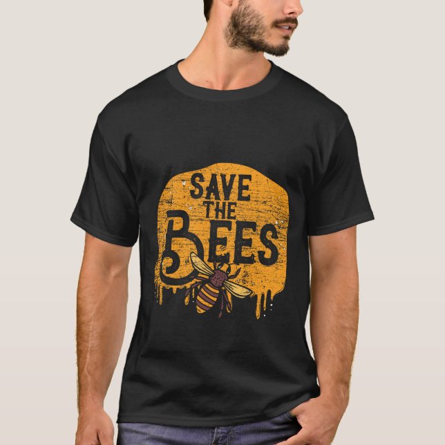 Camiseta Resguarda las abejas (Anverso)