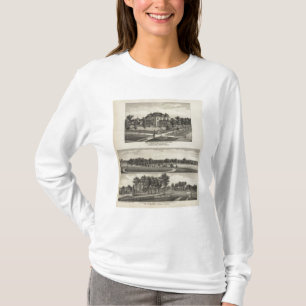 Camiseta Residencias, arboleda, molinos, fábrica, emporios