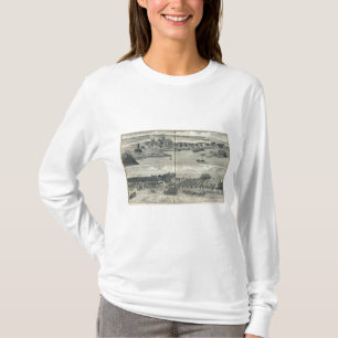 Camiseta Residencias del área de los inviernos, granjas