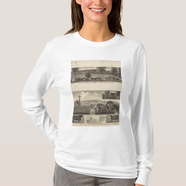 Camiseta Residencias y granjas, Edgerton, Kansas (Anverso)
