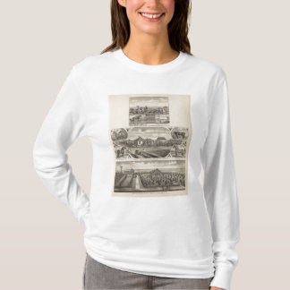 Camiseta Residencias y granjas, Wellington, Kansas
