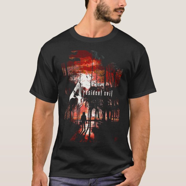 Camiseta Resident Evil 4 Resident gift Resident gift (Anverso)