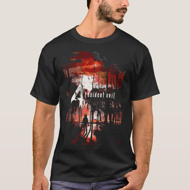 Camiseta Resident Evil family girl funny (Anverso)