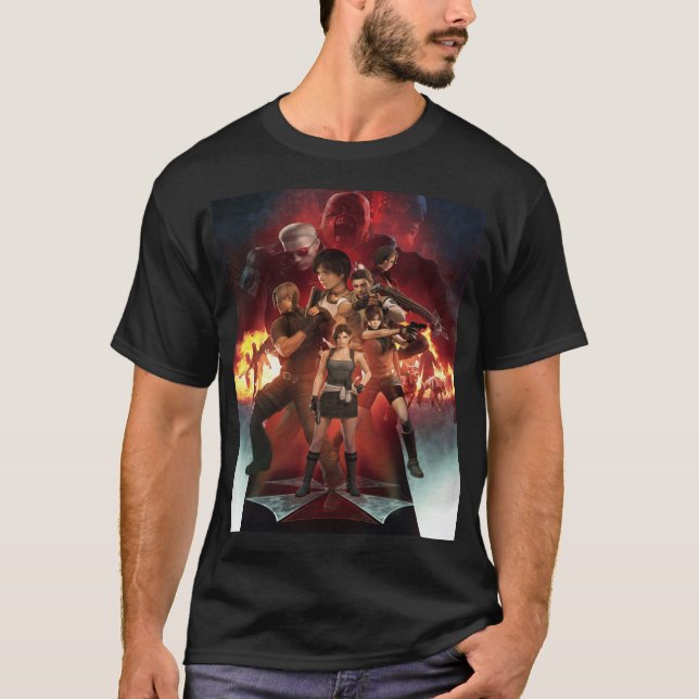 Camiseta resident evil gift friends (Anverso)