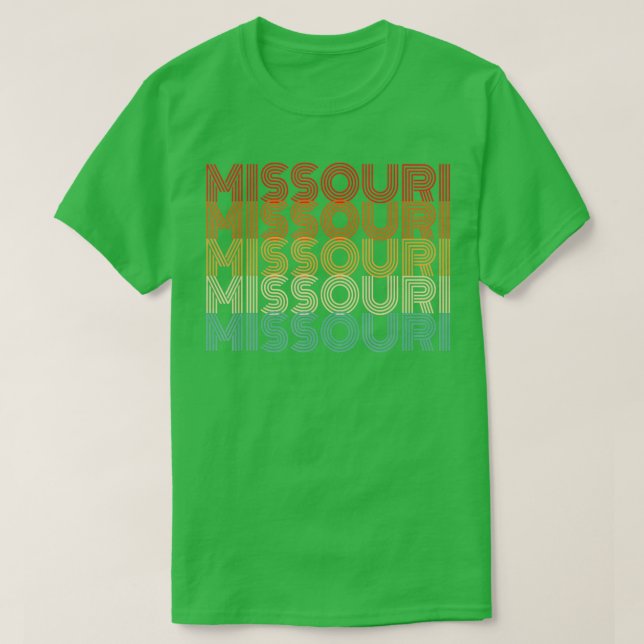 Camiseta Residentes de Misuri (Diseño del anverso)