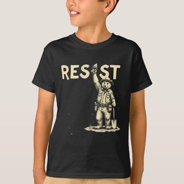 Camiseta Residuo de oso 1 (Anverso)