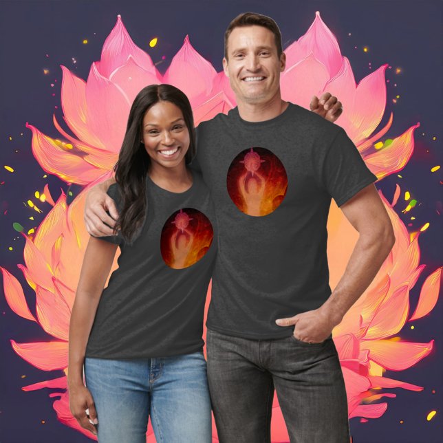 Camiseta Resiliencia luminescente rosa (Subido por el creador)