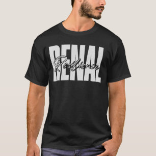 Camiseta Resiliencia renal Diálisis Enfermedad Nefrología