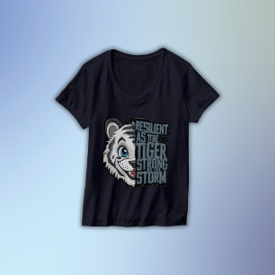 Camiseta Resiliente como un tigre