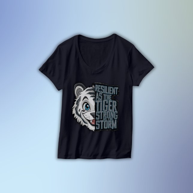 Camiseta Resiliente como un tigre | (Subido por el creador)