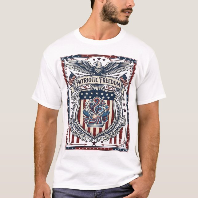 Camiseta Resina Patriótica (Anverso)