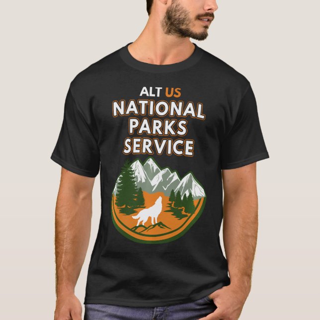 Camiseta Resist - Alt US National Parks Service (Anverso)