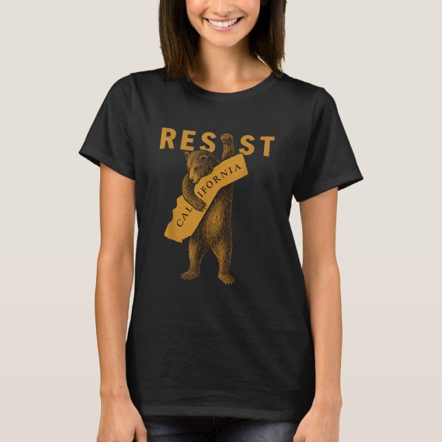 Camiseta Resist California Bear  (Anverso)