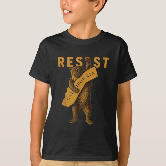 Camiseta Resist California Bear  (Anverso)