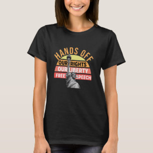 Camiseta Resist Estatua de la Libertad Fuera de Protesta, R