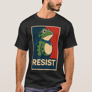 Camiseta Resist Portland Frog I Stand with Frog Pr