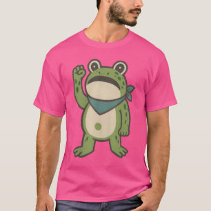 Camiseta Resist Rana Portland Rana Protesta para Hombres Mu