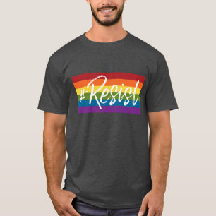 Camiseta #Resist (resiste) - El amor priva de odio - anti D