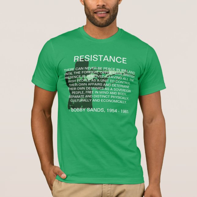 CAMISETA ¡RESISTA! (Anverso)