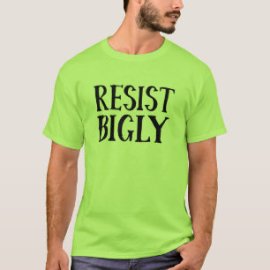 Camiseta Resista la ropa anti de la resistencia del triunfo